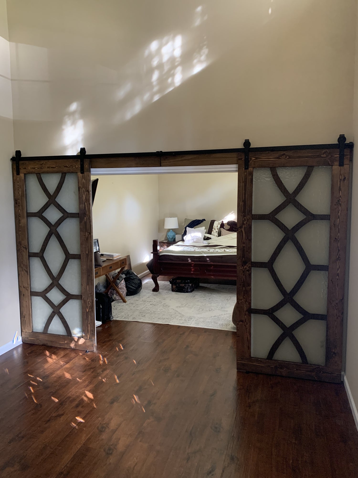 Barn Door System with Cross Brace Design