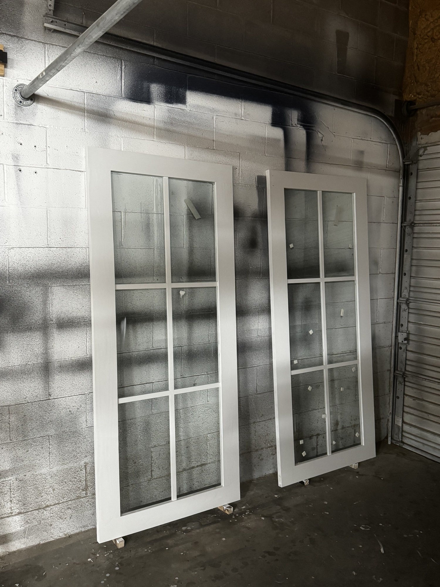 Classic Grid Glass Panel Door